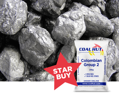 Coal Hut - Colombian Group 2 Coal 