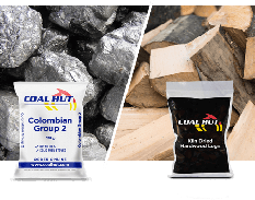 Colombian Group 2 Coal 25Kg / Kiln Dried Hardwood Logs (Bag)
