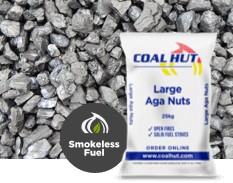 Large Anthracite Aga Nuts